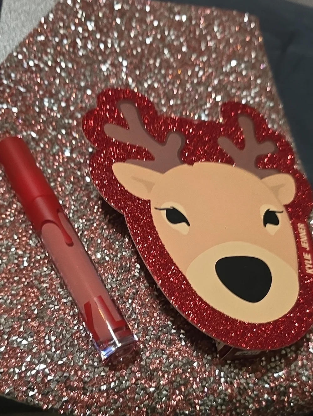 ❇️🧚‍♀️808 Kylie Cosmetics RARE Holiday 2022 Kylie Lipstick Ornament NWT